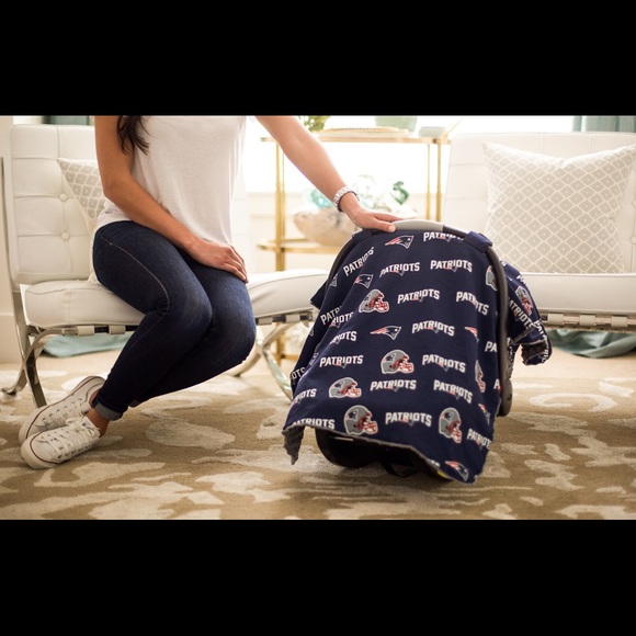 New England Patriots Car Seat Canopy - Picture 7 of 7